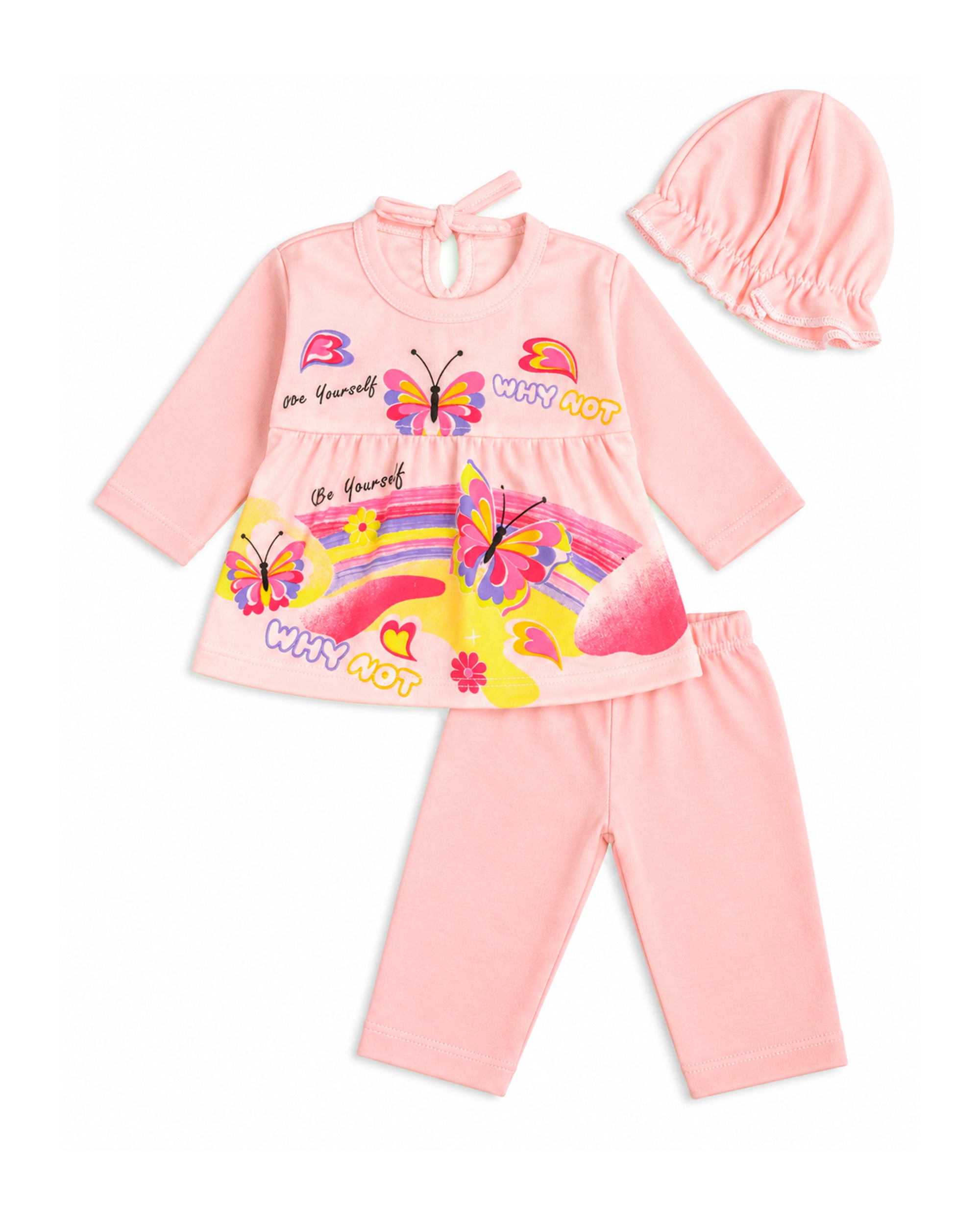 Newborn Girls Full Sleeves Suit