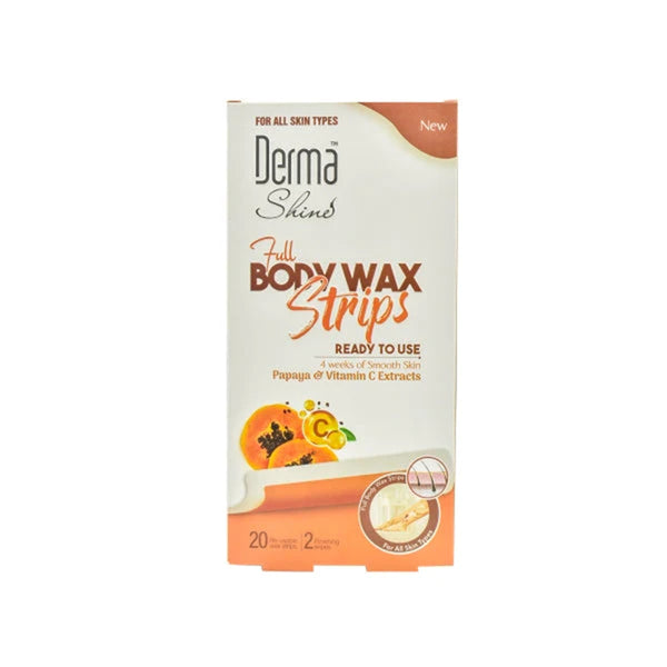 Derma Shine Body Strips 20'S - Papaya