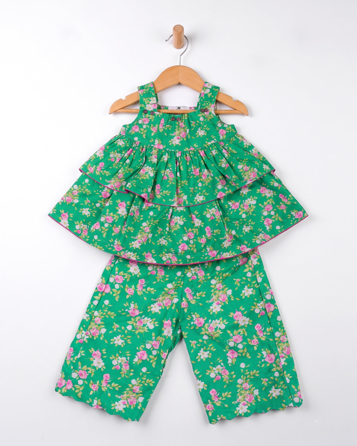 Eminent Newborn Girls' Essential Printed 2Pc Suit