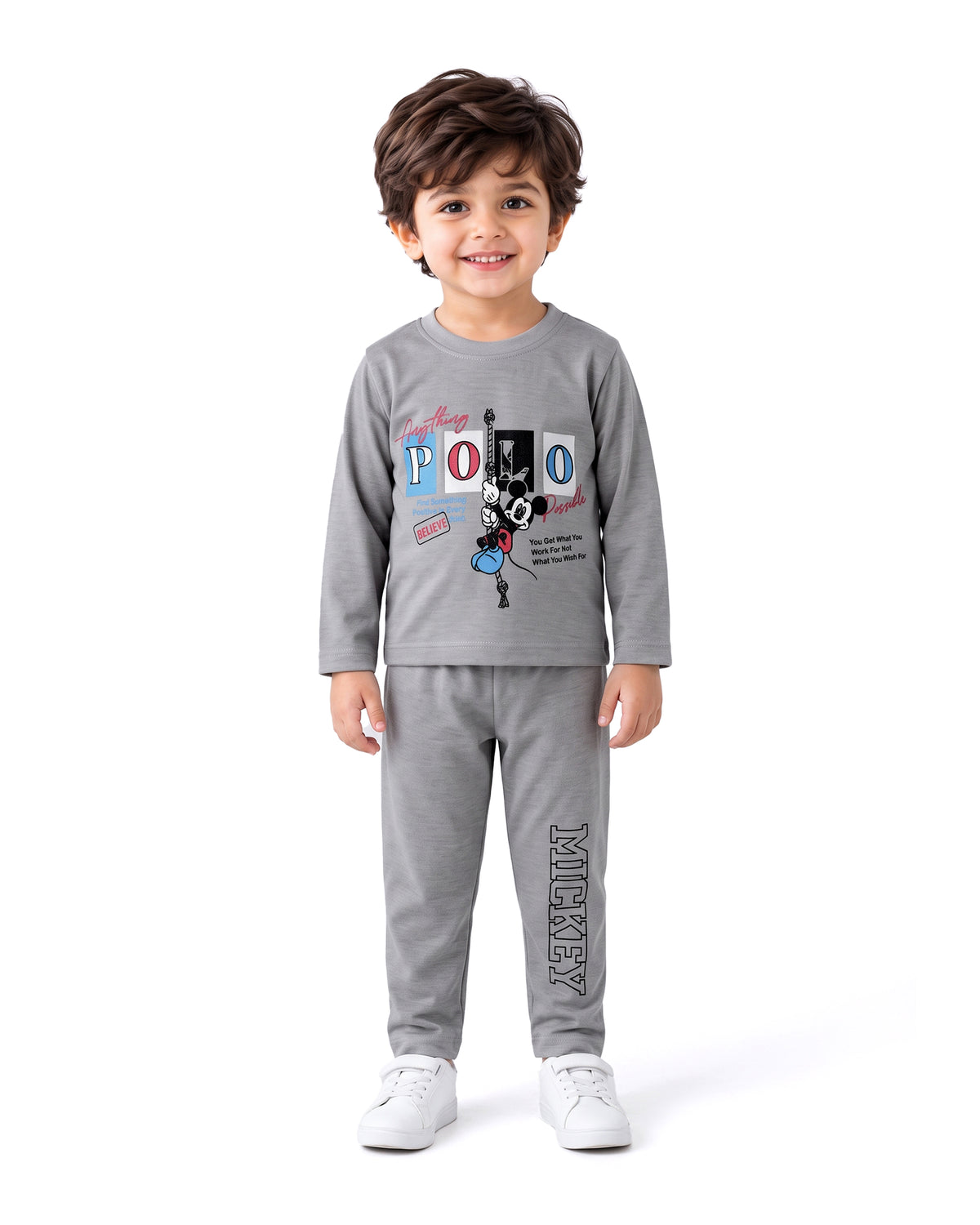 Valuables Boys Printed Full Sleeves Suit