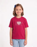 Valuables Girls' Half Sleeve Printed T-Shirt