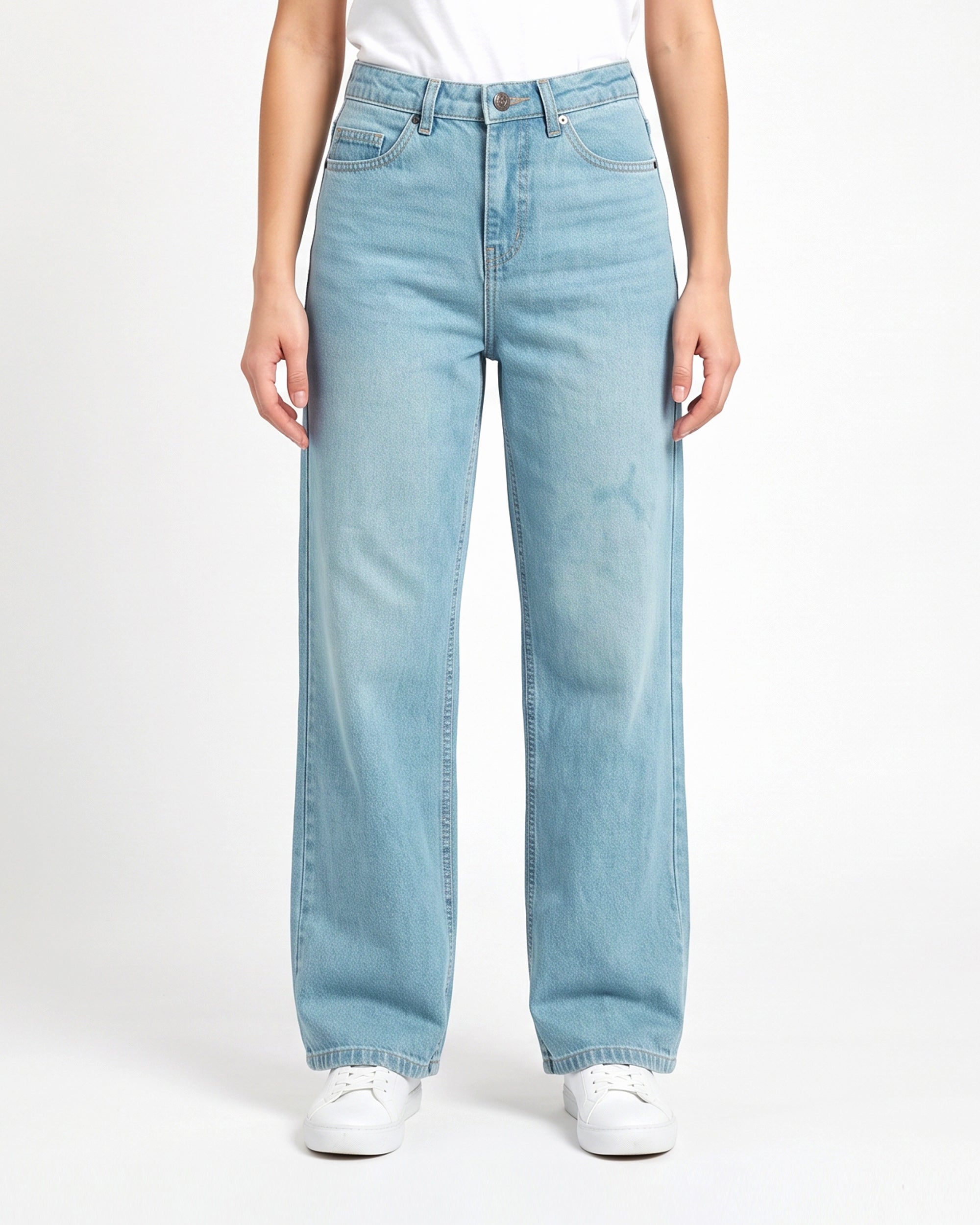 Valuables Women's Straight Fit Denim Pant