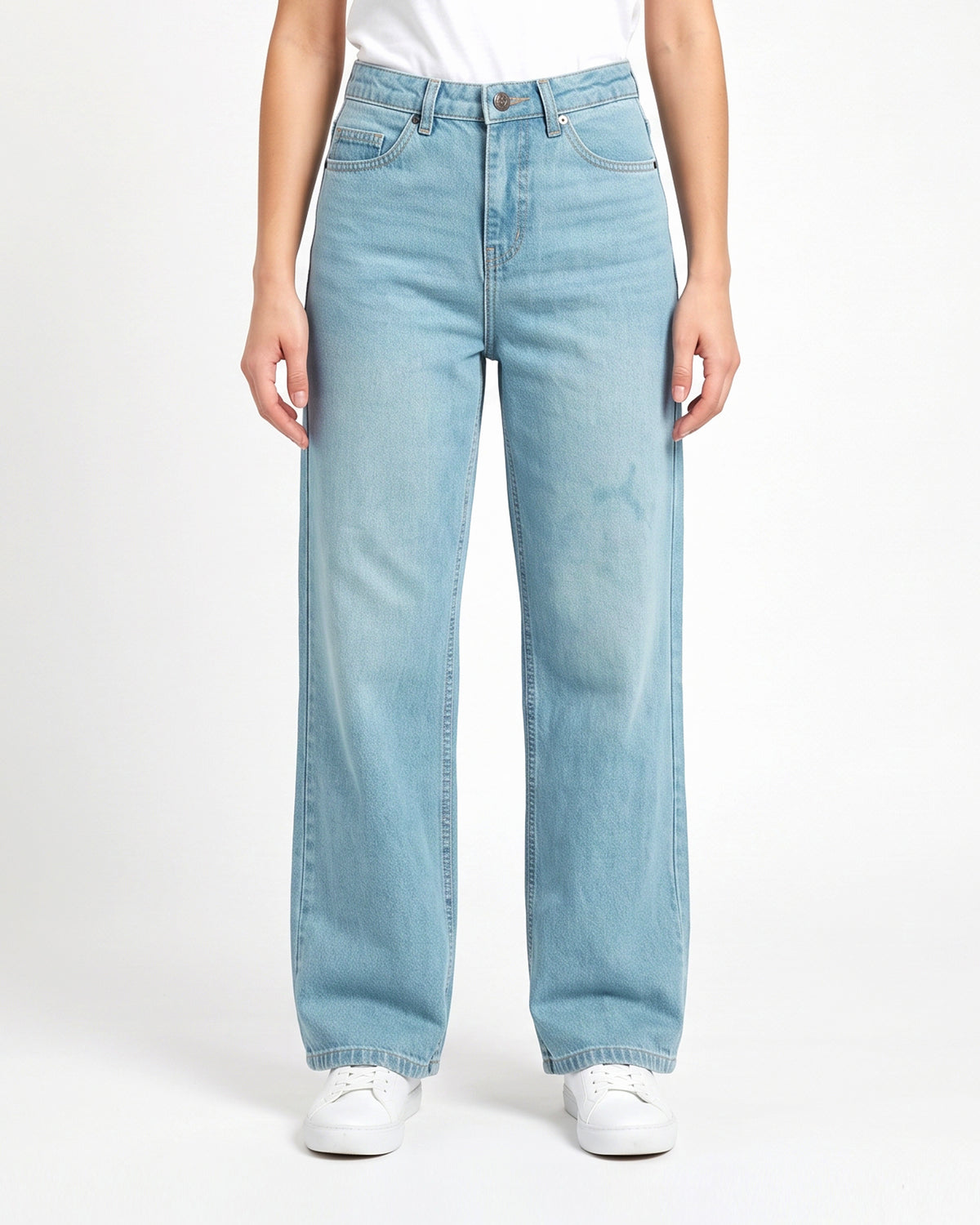 Valuables Women's Straight Fit Denim Pant