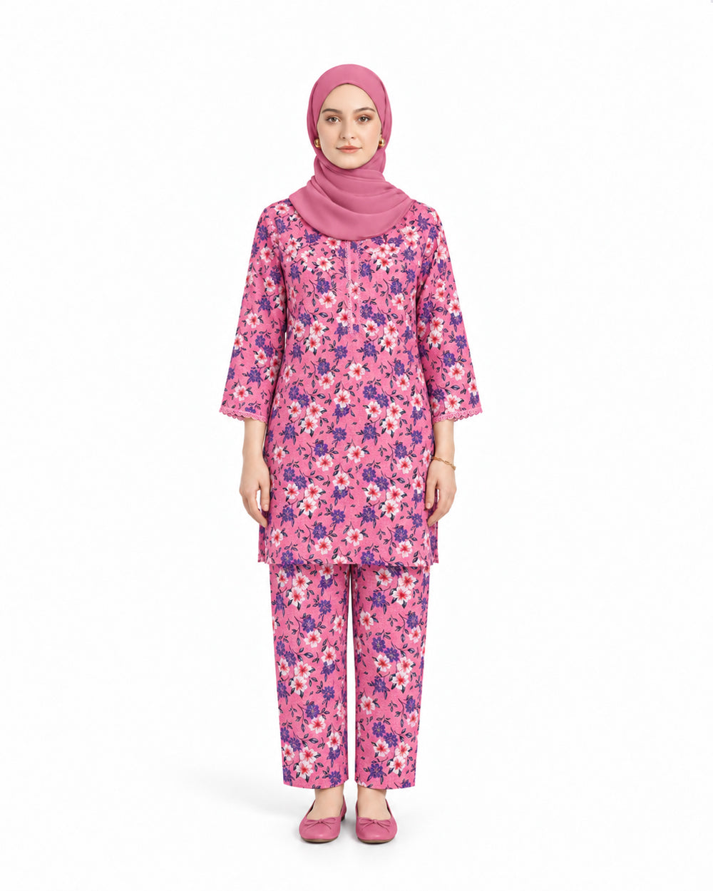 Women's Printed 2 Pc Suit