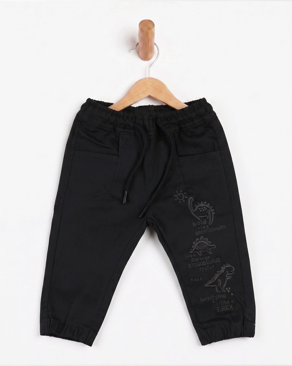 Eminent Newborn Boys Cotton Pant - Charcoal, Newborn Boys Pant, Eminent, Chase Value