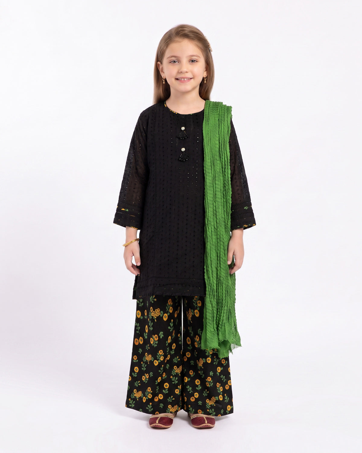 Eminent Girls' Essential Plain 3 Pc Suit