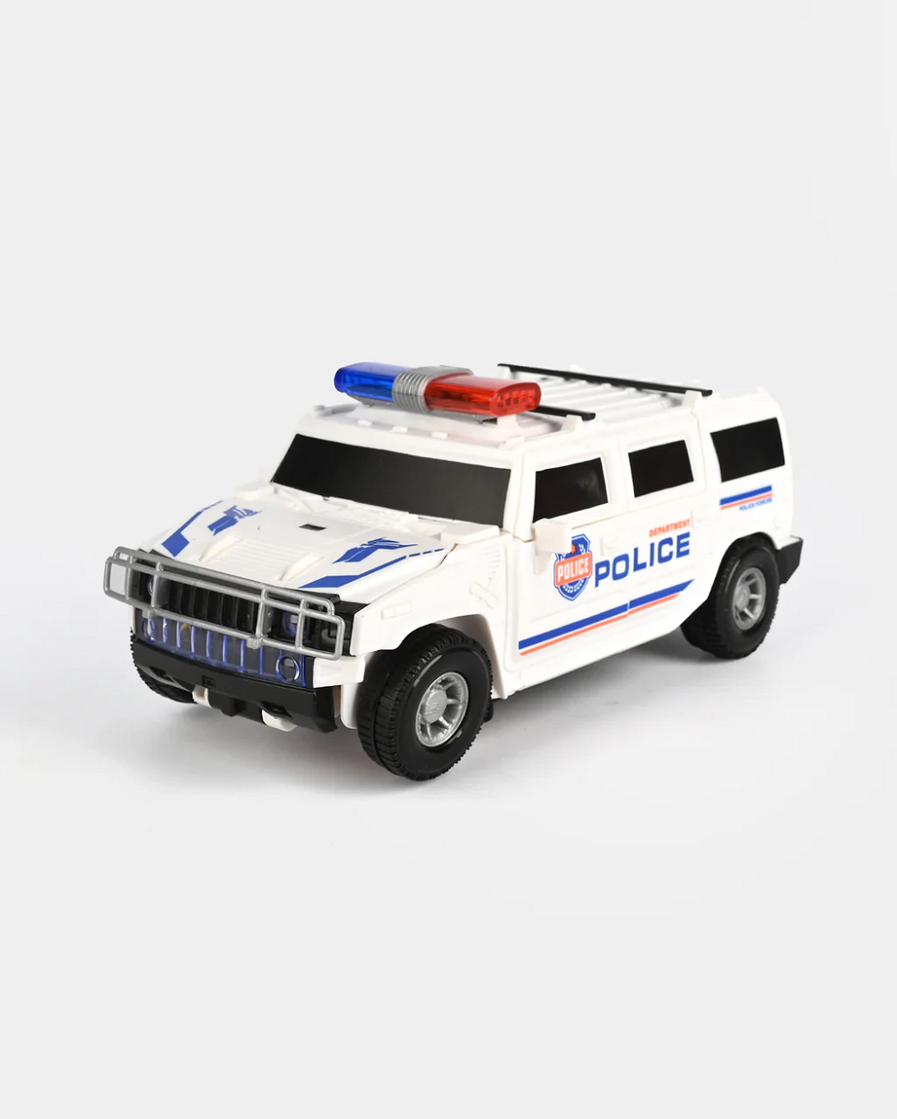 Battery Operated Transformer Police Car With Music