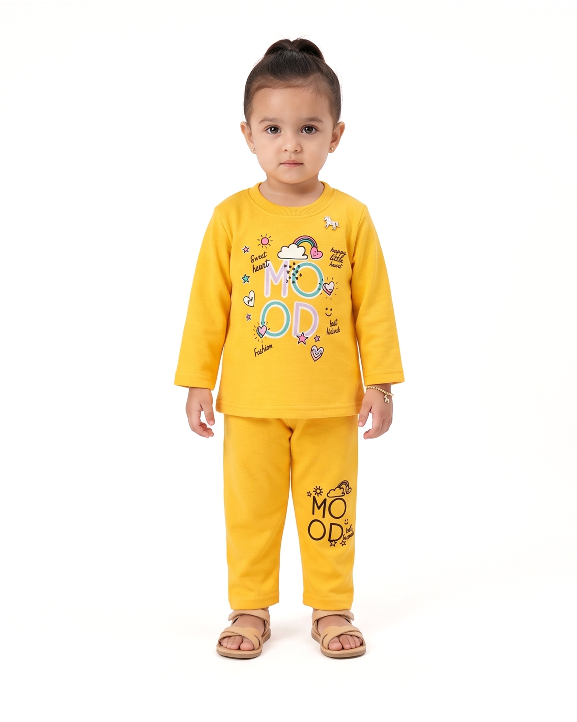 Valuables Girls Full Sleeves Suit