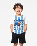 Valuables Boys' Messi Sublimation Half Sleeves T-Shirt