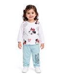 Valuables Girls Printed Full Sleeves Suit