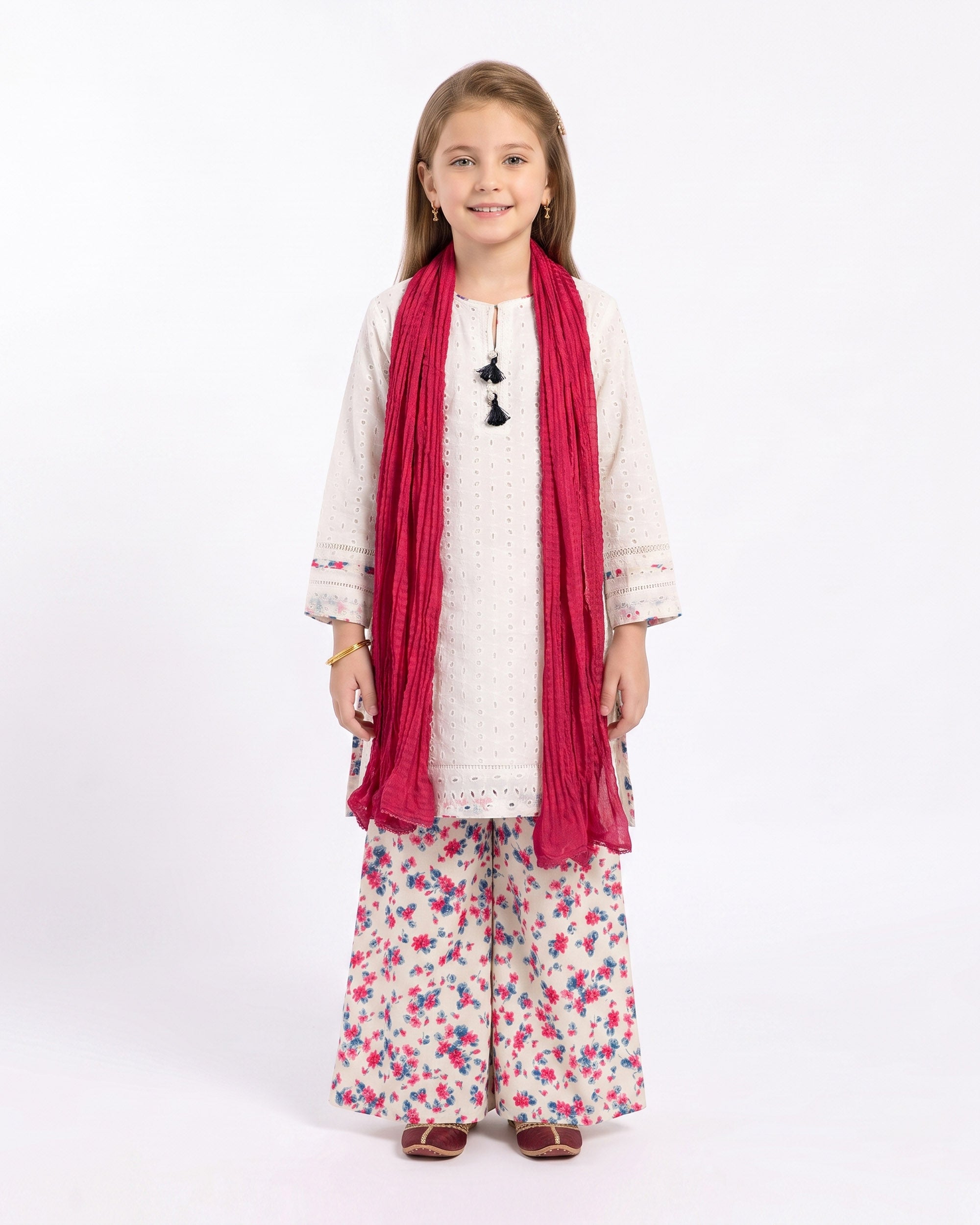 Eminent Girls' Essential Plain 3 Pc Suit
