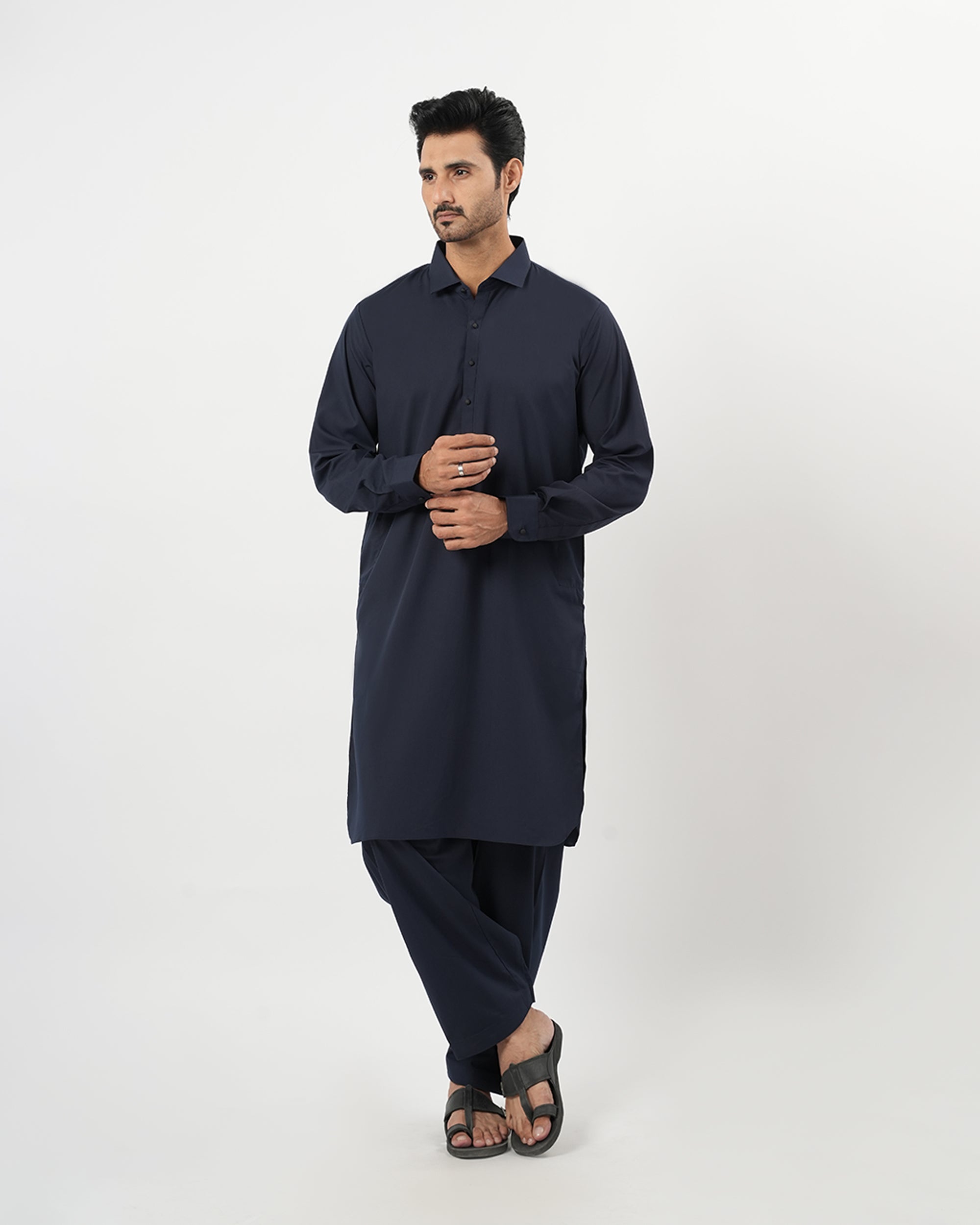 Eminent Men's Plain Shalwar Kameez