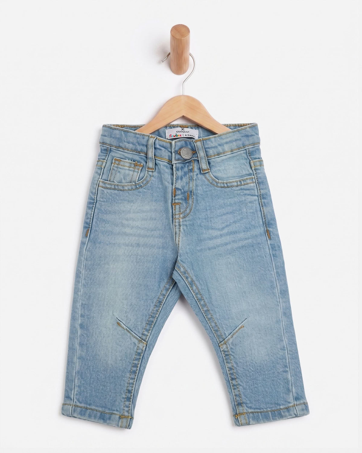 Eminent Newborn Boys Denim Pant - Ice Blue, Newborn Boys Pant, Eminent, Chase Value