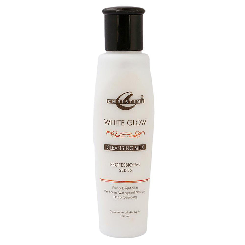 Christine White Glow Cleansing Milk WG-507 - 180ml, Beauty & Personal Care, Makeup Removers And Cleansers, Christine, Chase Value