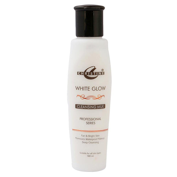 Christine White Glow Cleansing Milk WG-507 - 180ml, Beauty & Personal Care, Makeup Removers And Cleansers, Christine, Chase Value