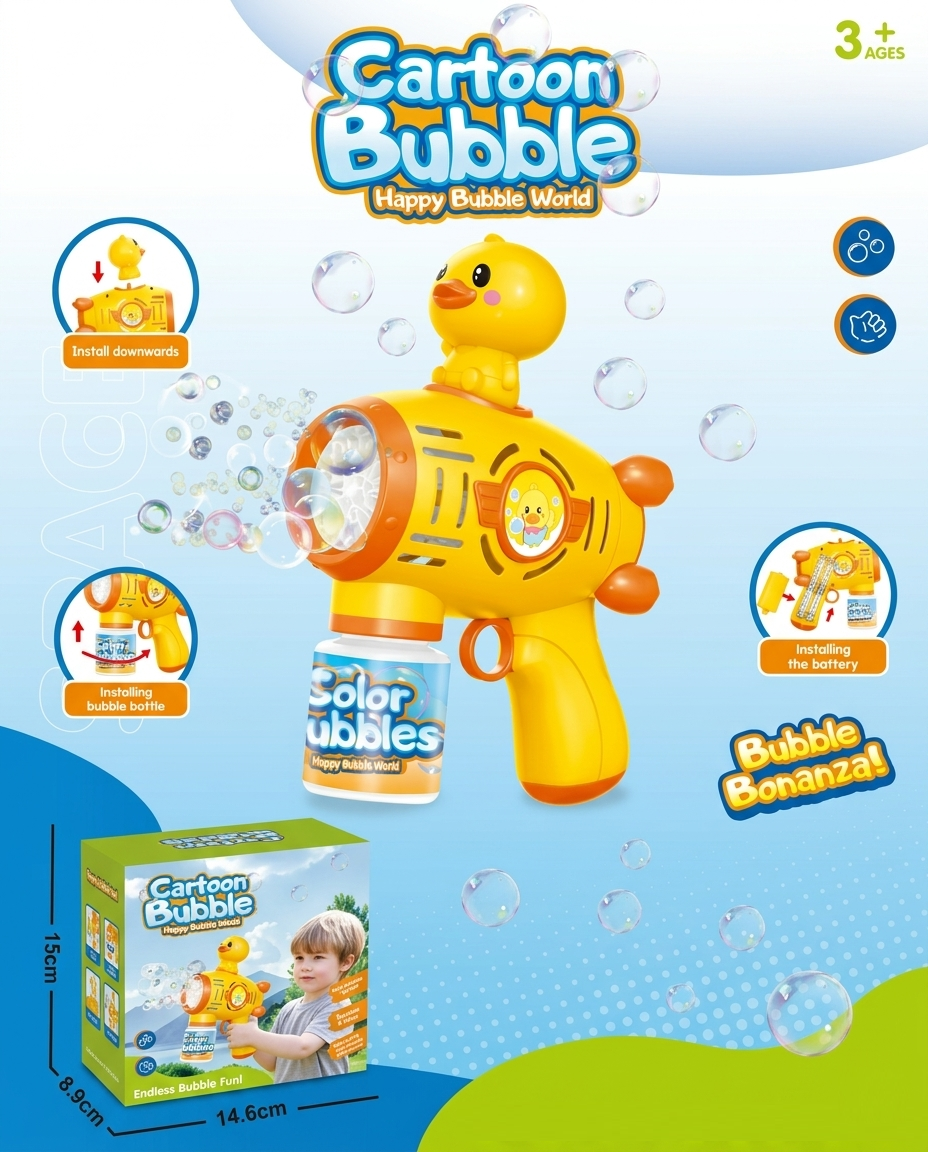 Bubble Gun Multi Hole Duck