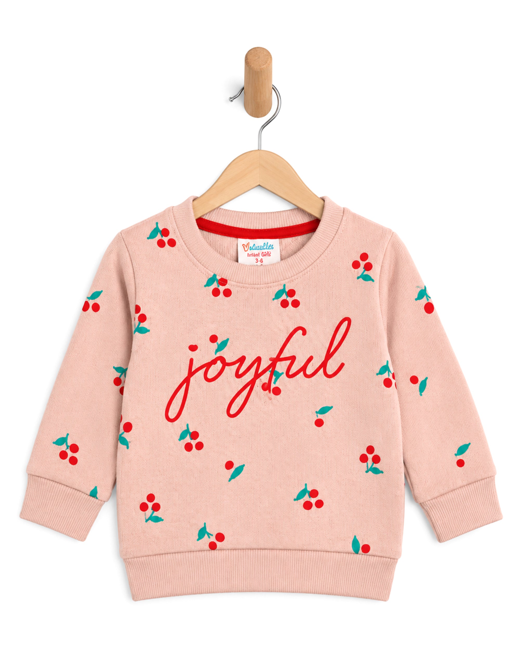 Valuables Newborn Girls Full Sleeves T-Shirt