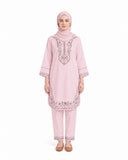 Valuables Women's Embroidered Suit - 2 Pc