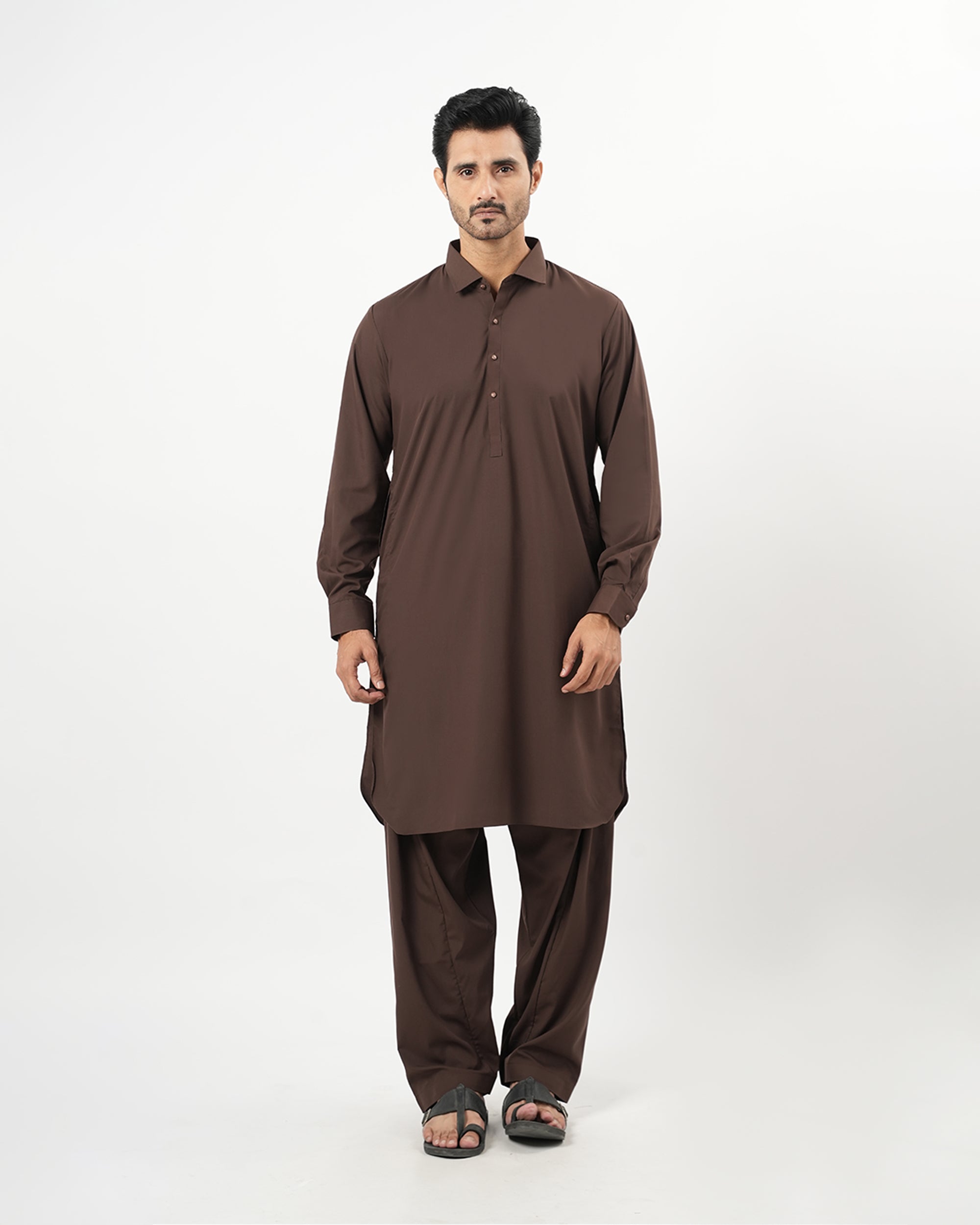 Eminent Men's Plain Shalwar Kameez