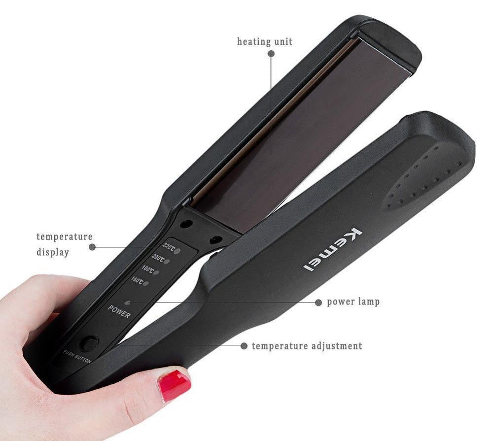 Kemei Straightener Km-470, Straightener & Curler, Kemei, Chase Value