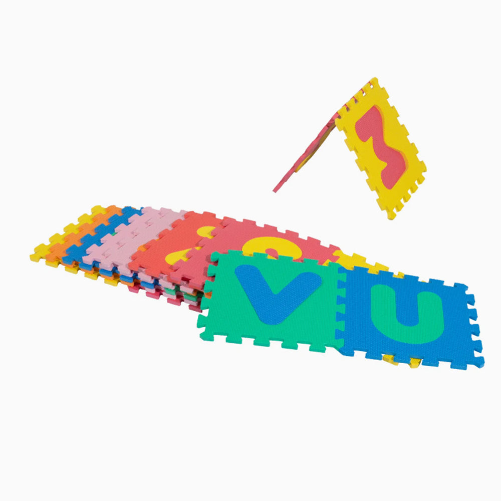 Eva Puzzle Mat Alphabetic 6pcs - Multi Color, Board Games & Puzzles, Chase Value, Chase Value