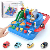 Kids Race Track Big Car Adventure Toy - Multi Color, Non-Remote Control, Chase Value, Chase Value
