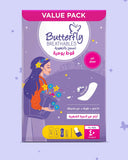 Butterfly Pads Maxi 12Pcs, Sanitory Napkins, Butterfly, Chase Value