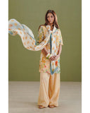 Women's Printed Suit 3-Pc - Inspired by Zara Shah Jahan - 10