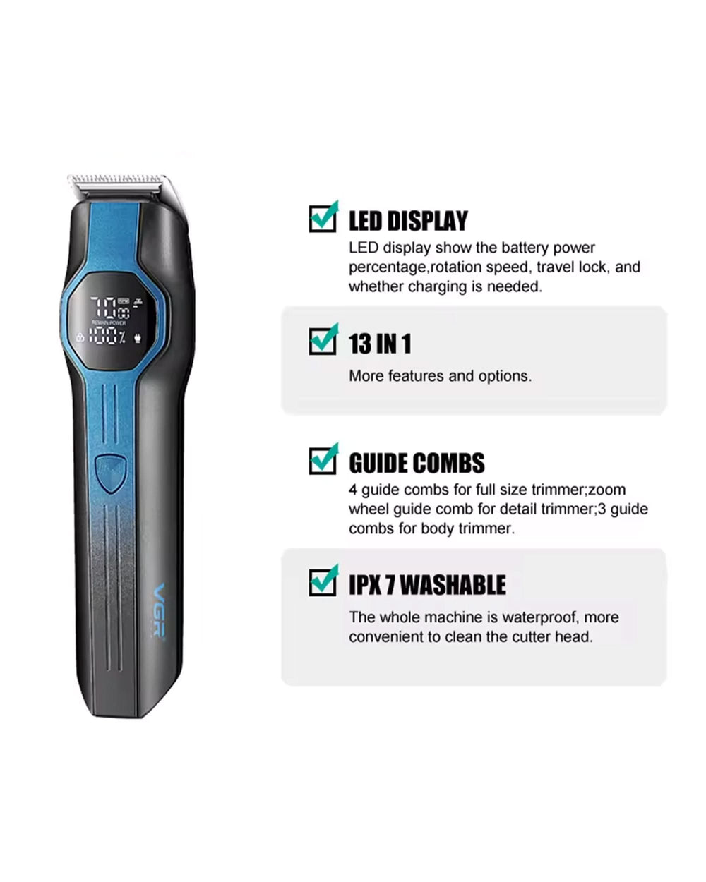 Complete Grooming Kit 3 in 1, Shaver & Trimmers, Chase Value, Chase Value