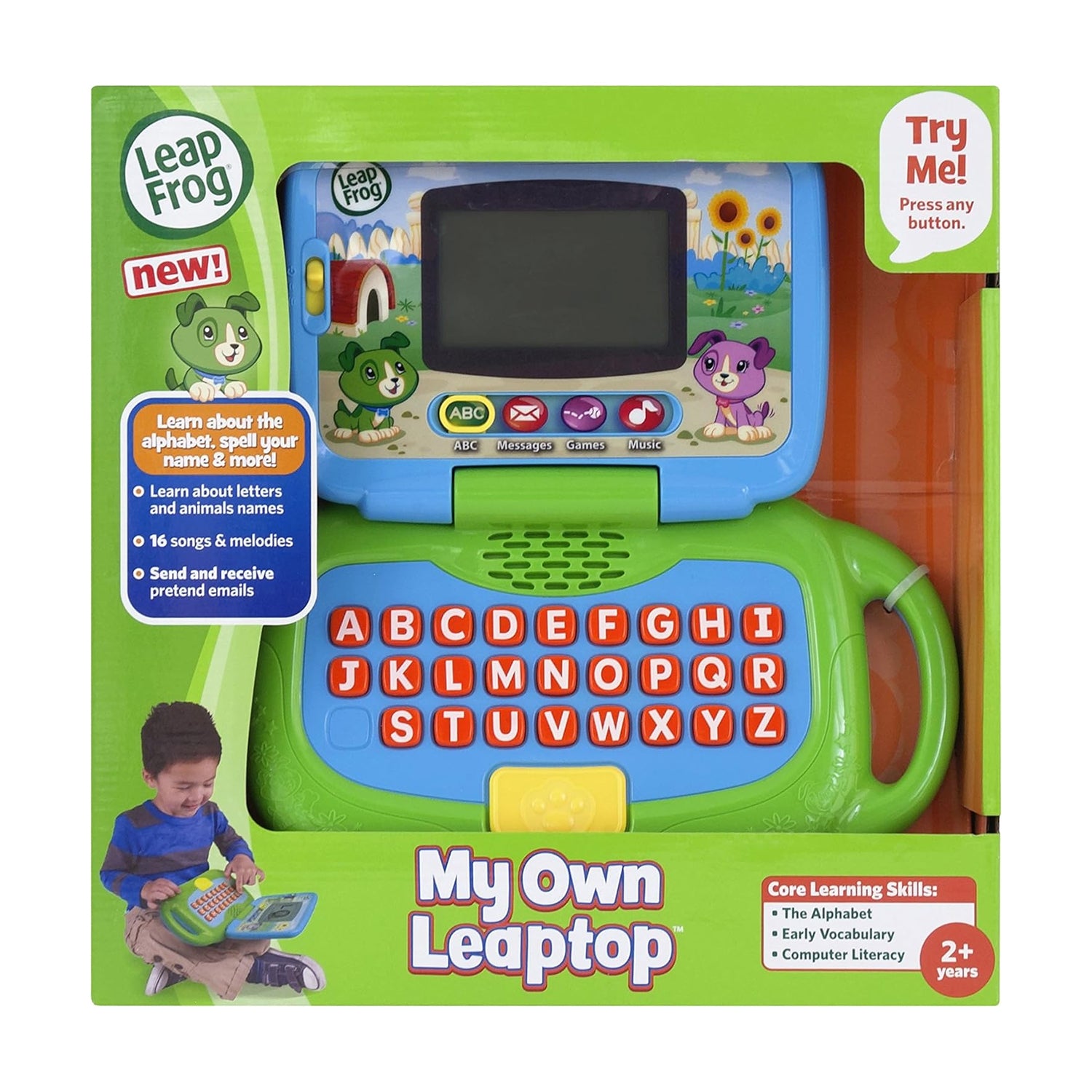 My Own Laptop - Green, Educational Toys, Chase Value, Chase Value
