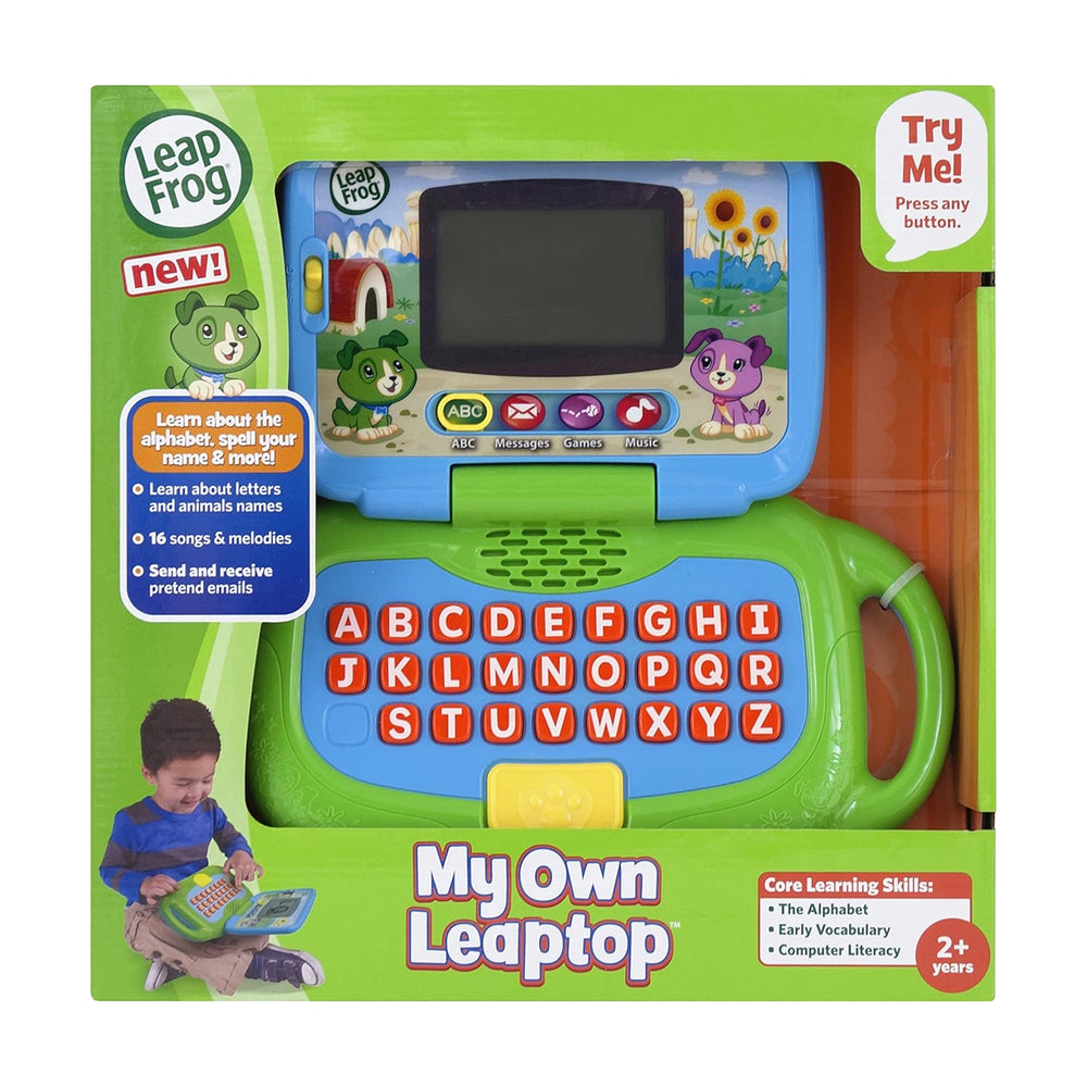 My Own Laptop - Green, Educational Toys, Chase Value, Chase Value
