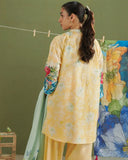 Women's Printed Suit 3-Pc - Inspired by Zara Shah Jahan - 9