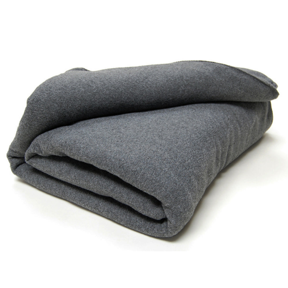 Thermal Fleece Blanket Double Ply - Grey, Blanket, Chase Value, Chase Value