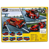 Architect Multificence Sports Cars Building - Red, Die-cast Model Car, Chase Value, Chase Value