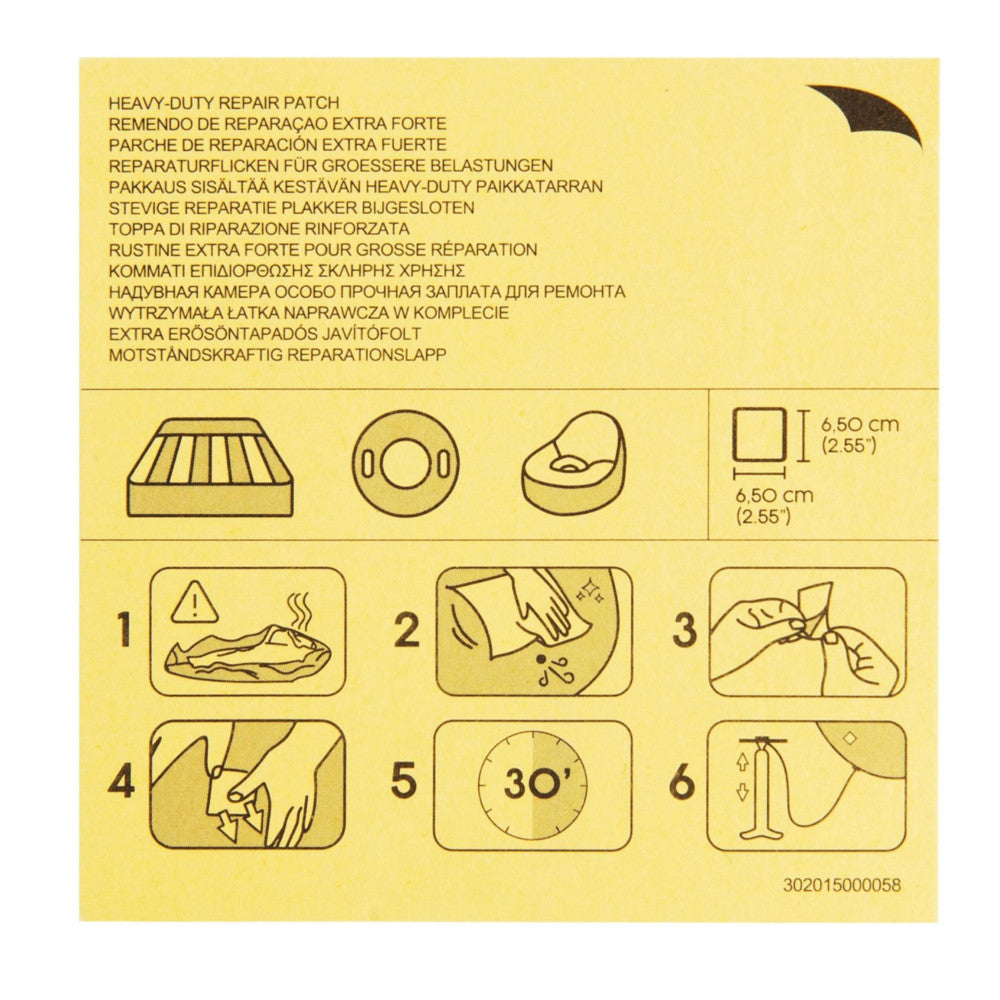 Bestway Repair Kit Large Pool 10 Heavy Self Adhesive Patches - Multi Color, Swimming, Bestway, Chase Value