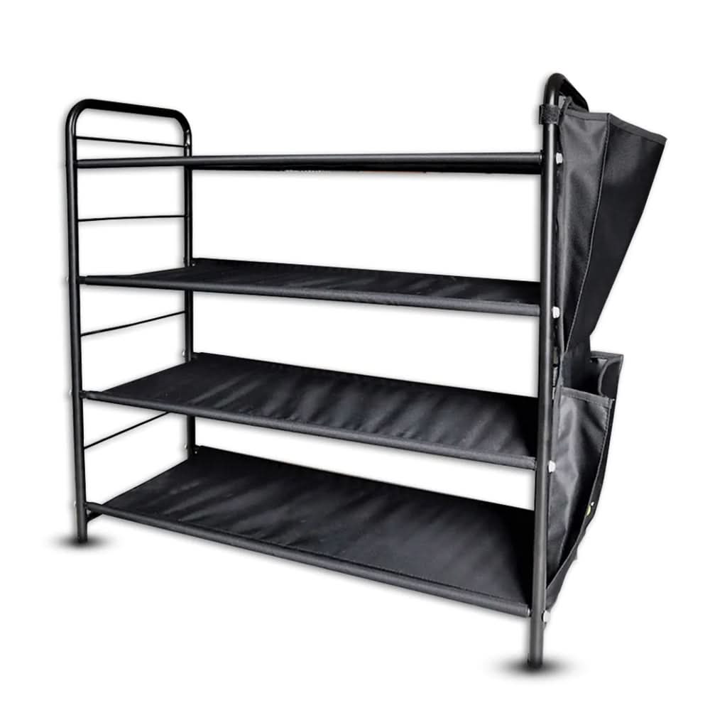 4 Tier Shoe Rack - Grey, Shoes Accessories, Relaxsit, Chase Value