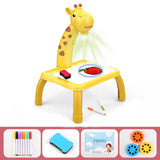 Garife Projector Table - Yellow, Chair & Table, Chase Value, Chase Value