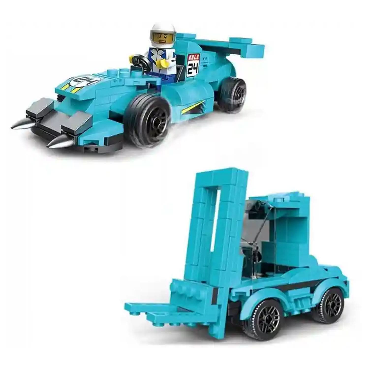 Lego Building Blocks Decool Multificence Blue - Cyan, Kids Blocks & Building Toys, Chase Value, Chase Value