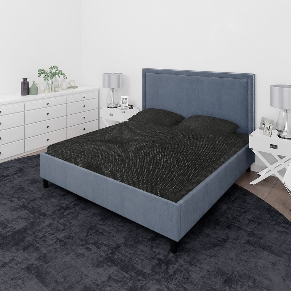 Waterproof Mattress Protector Double Bed Sheet - Black, Double Size Bed Sheet, Chase Value, Chase Value