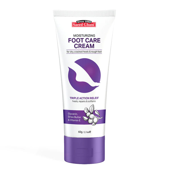 Saeed Ghani Foot Care Cream Tube 60Ml - Moisturizing, Skin Treatments, Saeed Ghani, Chase Value