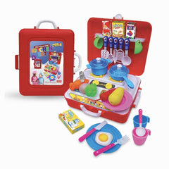 Mini Master Chef Kitchen Set - Dark Pink