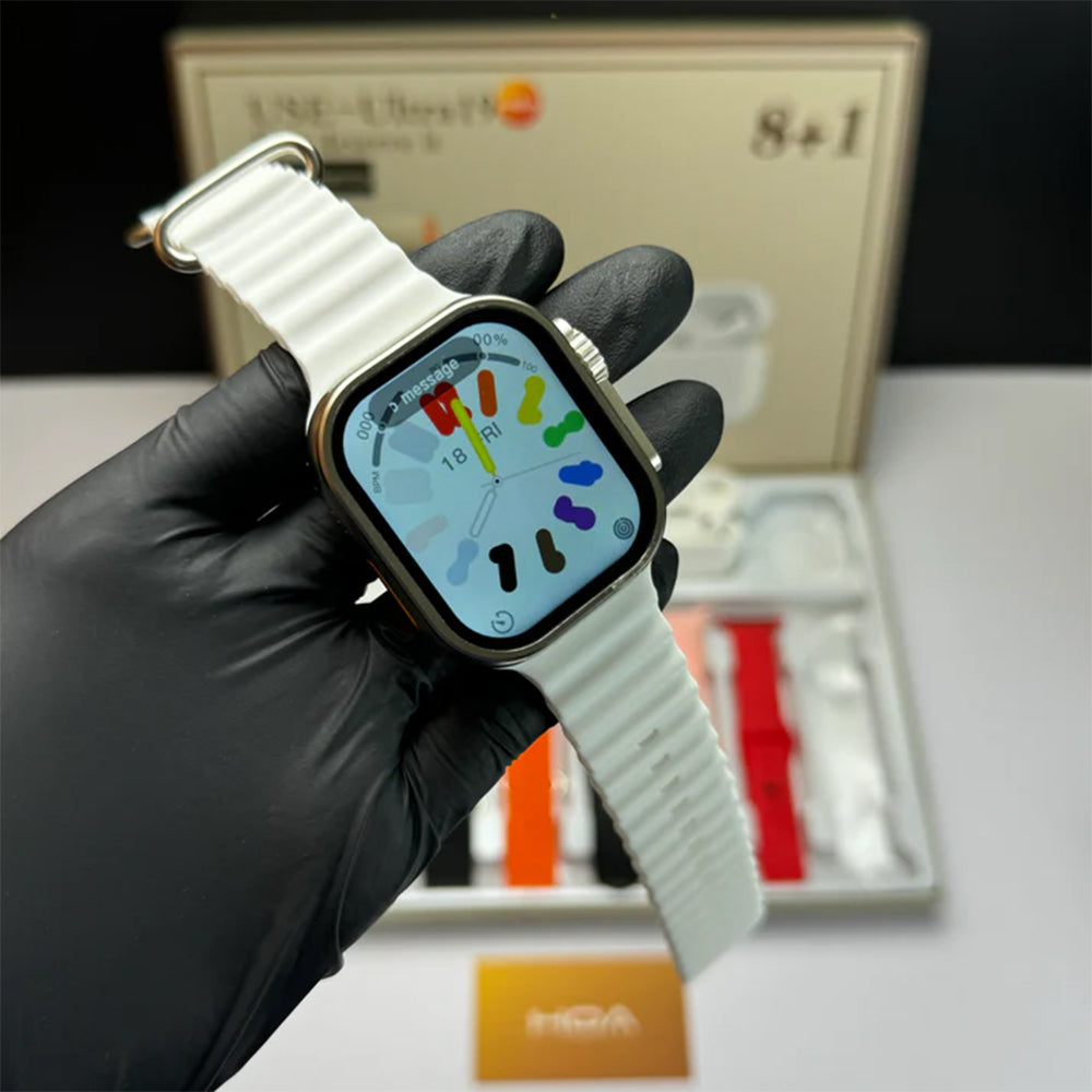 Use Ultra I9 8+1 Smart Watch with Earpads, Smart Watches, Chase Value, Chase Value