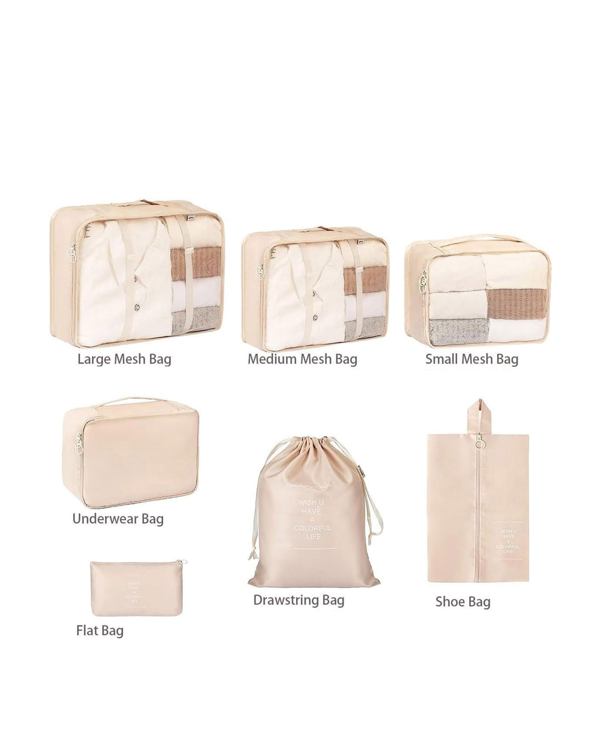 Storage Bag - 7 Pc Set