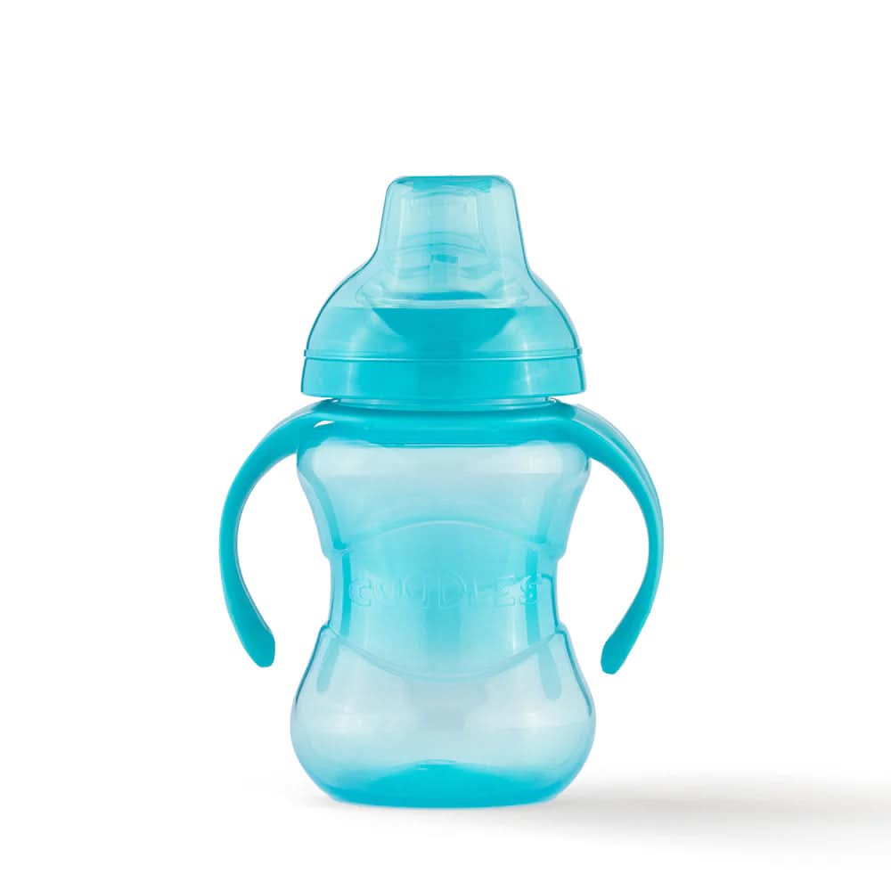 Cuddles Training Cup 240ml - Cyan, Feeding Supplies, Cuddles, Chase Value