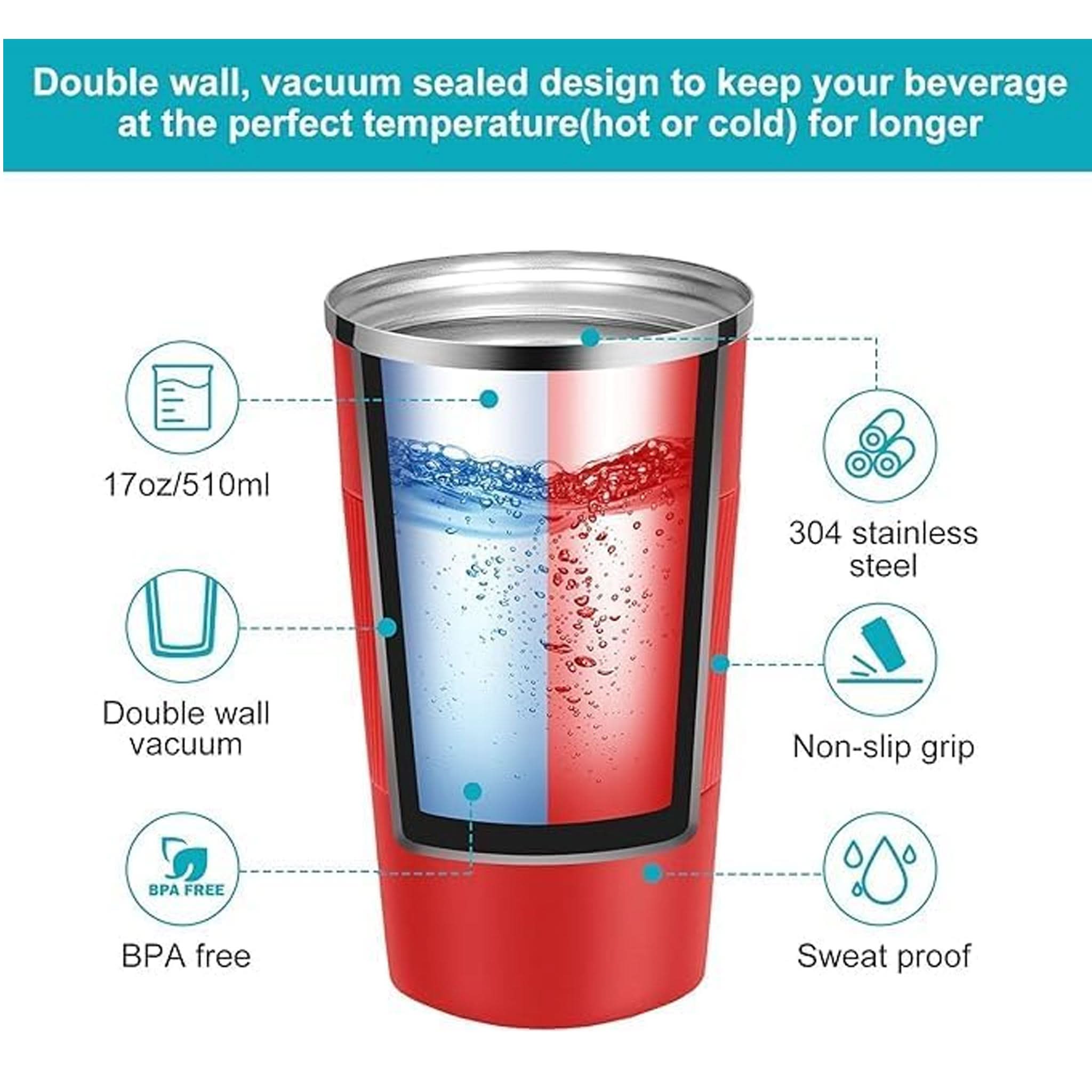 Vaccum Cup S.S, Thermos & Mug, Chase Value, Chase Value