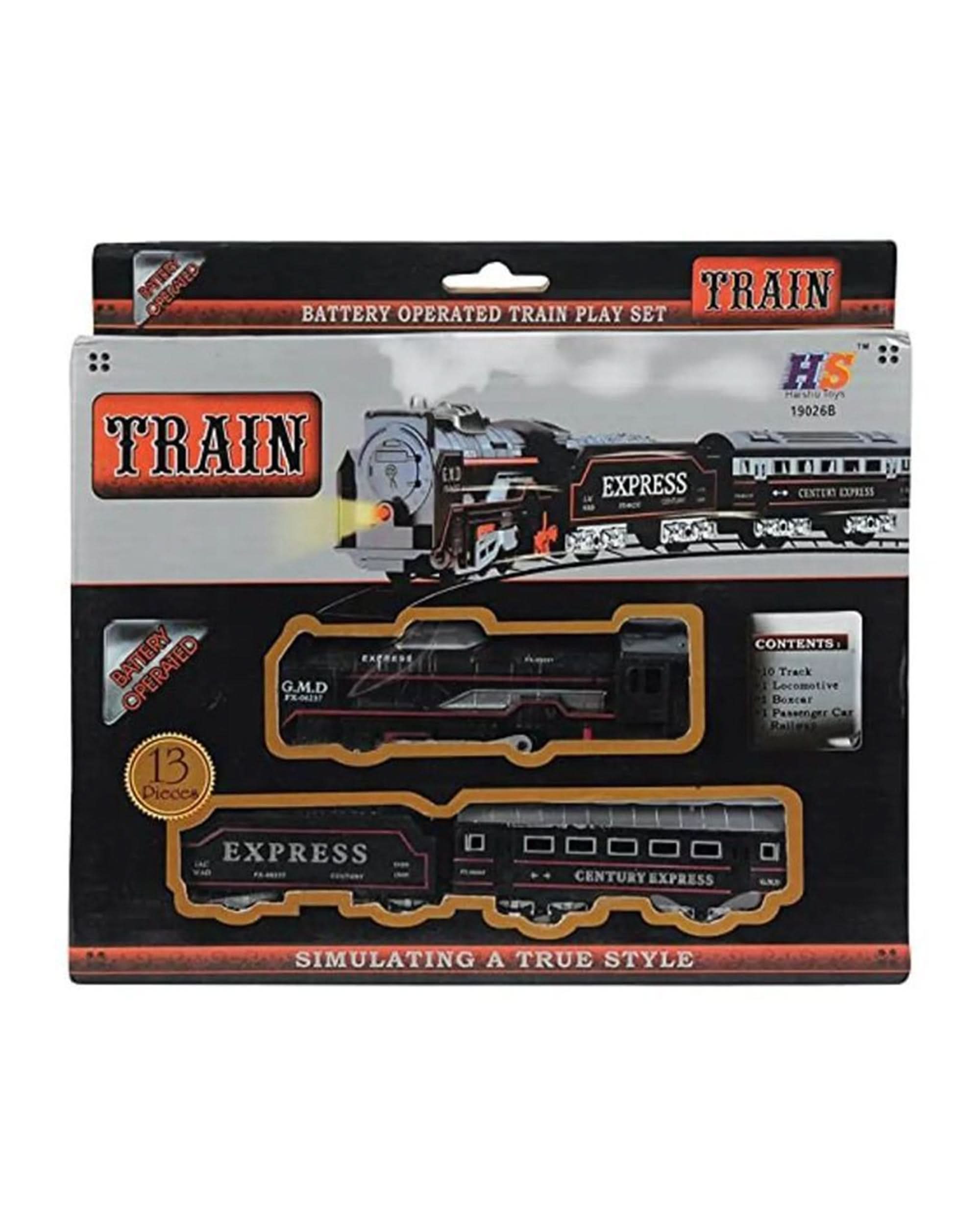 Battery Operated TRAIN With LIGHT, Musical Toys, Chase Value, Chase Value