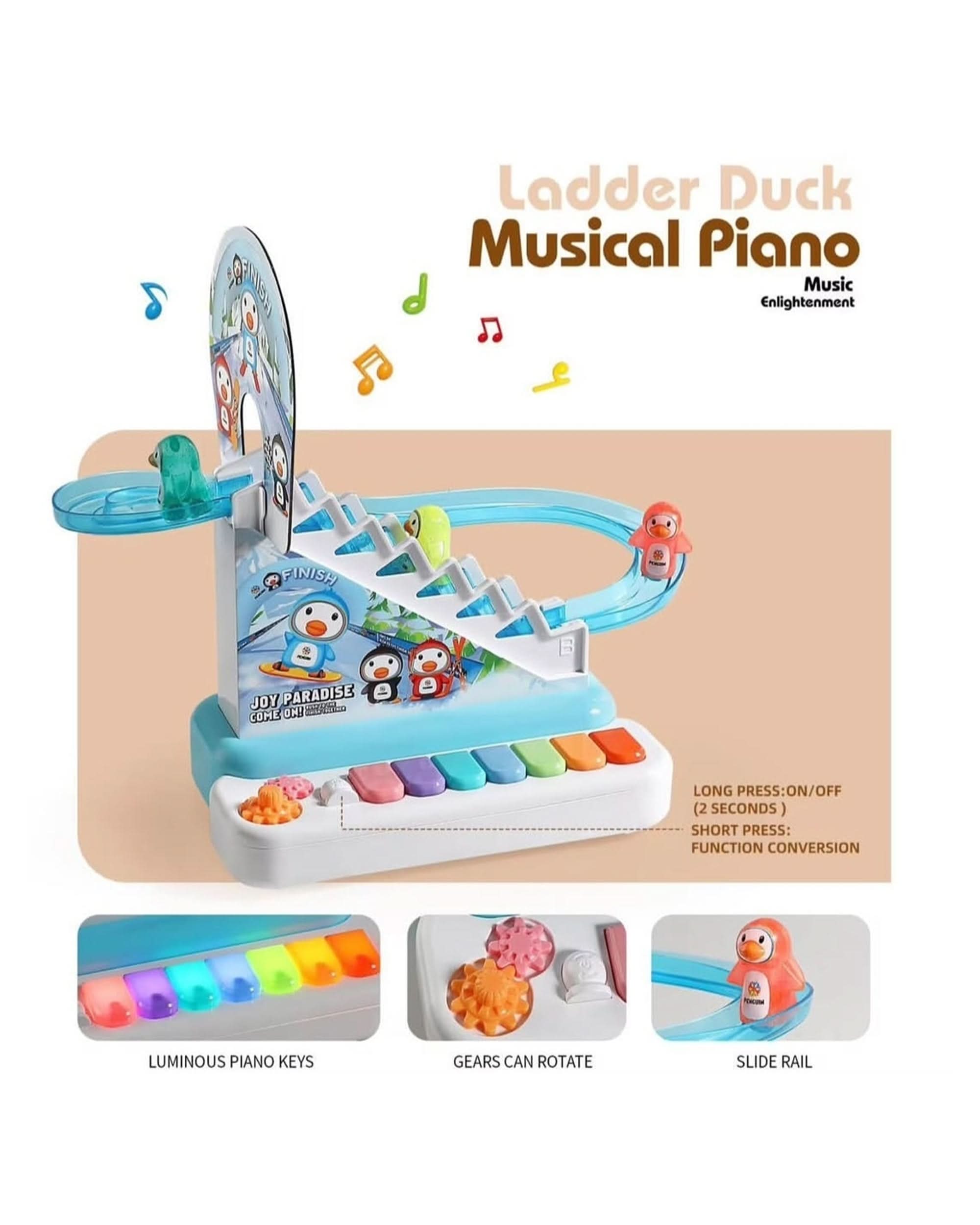 Battery Operated PIANO With LIGHT & MUSIC, Musical Toys, Chase Value, Chase Value