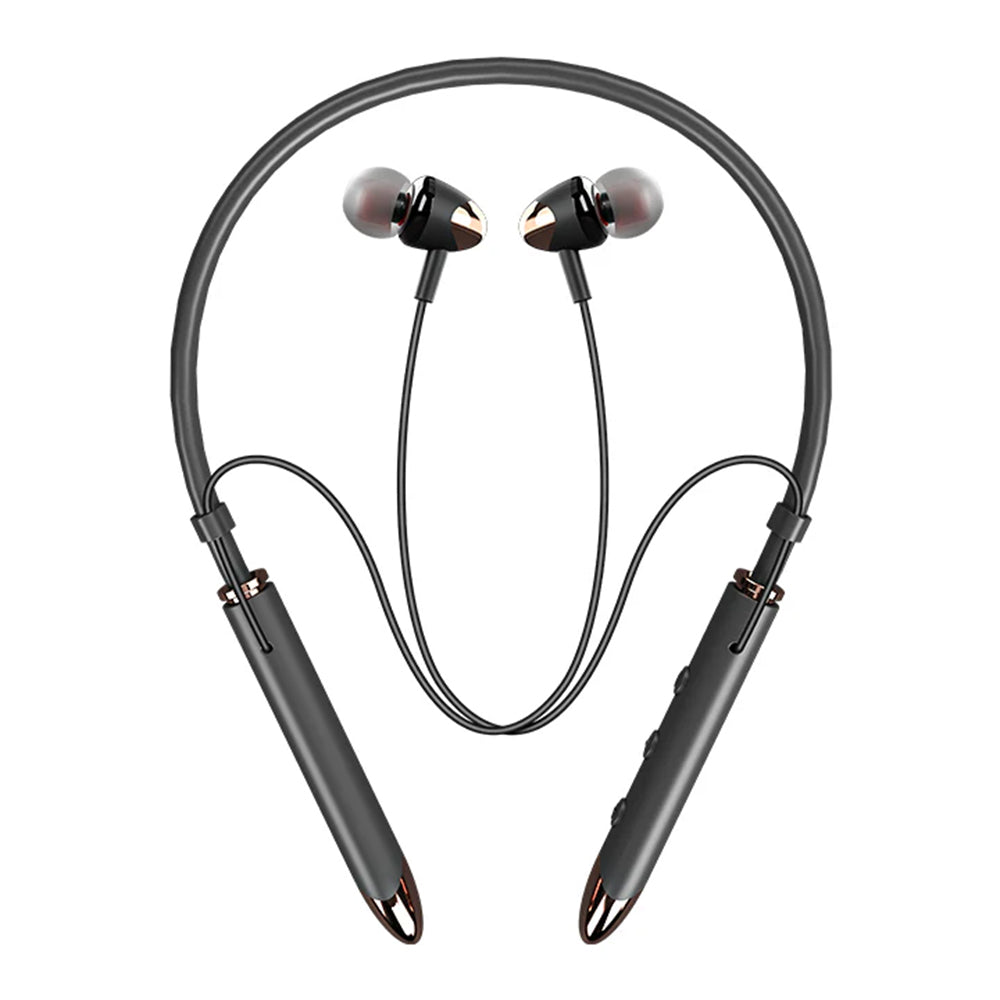 Space Neckband Earphone Mv-61 - Black, Hands Free / Head Phones, Space, Chase Value