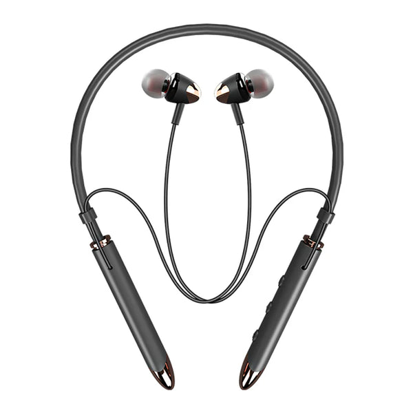 Space Neckband Earphone Mv-61 - Black