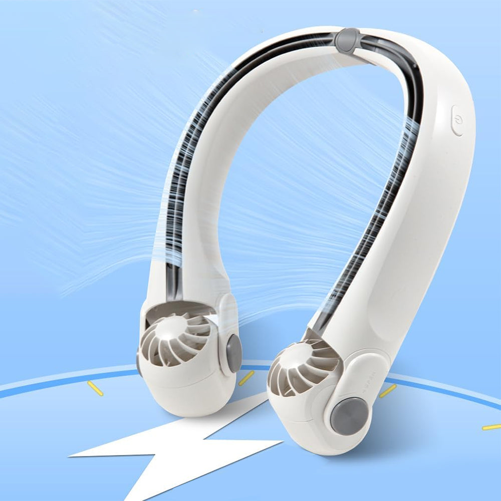 Sogo Rechargeable Portable Hanging Neck Fan, Rechargeable Fan, Sogo, Chase Value